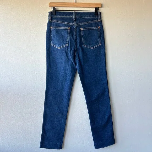 Rag & Bone Vintage Cigarette Jeans Broken Bloo Size 27 - Picture 5 of 14